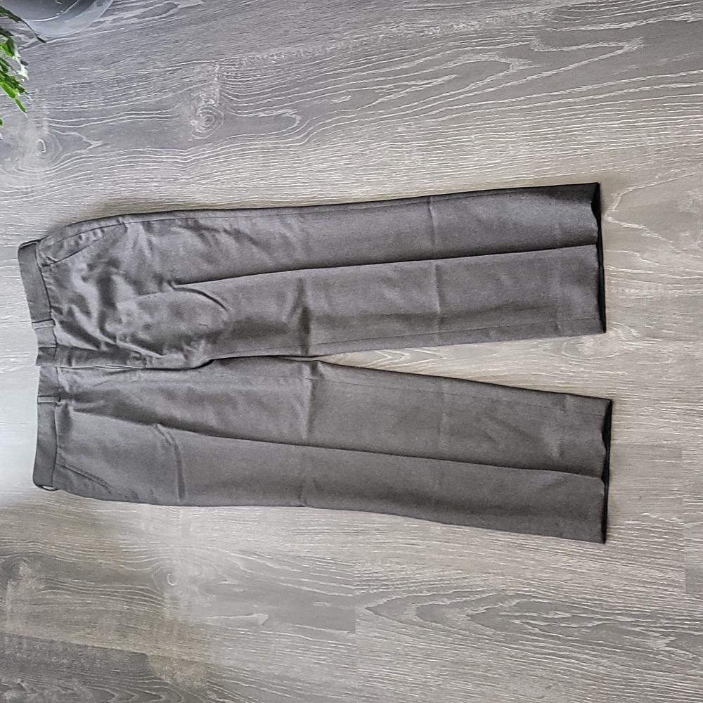 Brooks Brothers 33x28 wool grey dress pants